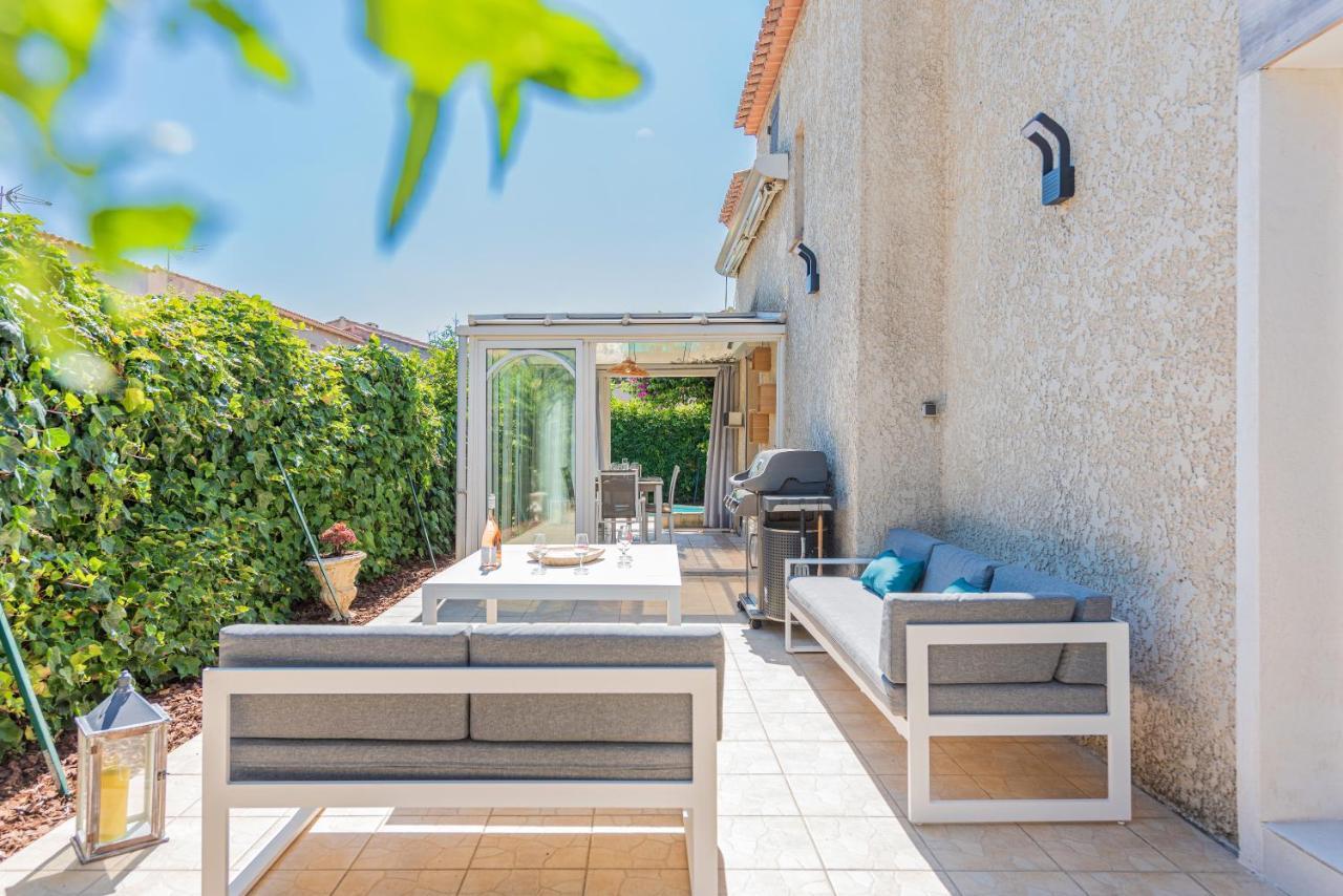 Maison Cosy Avec Petite Piscine Six-Fours-les-Plages Dış mekan fotoğraf